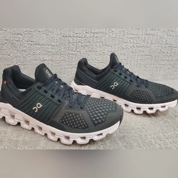 On Cloudswift Women's Size 8 Black Rock Athletic Running Sneakers Shoes 41.99581 - Picture 7 of 10